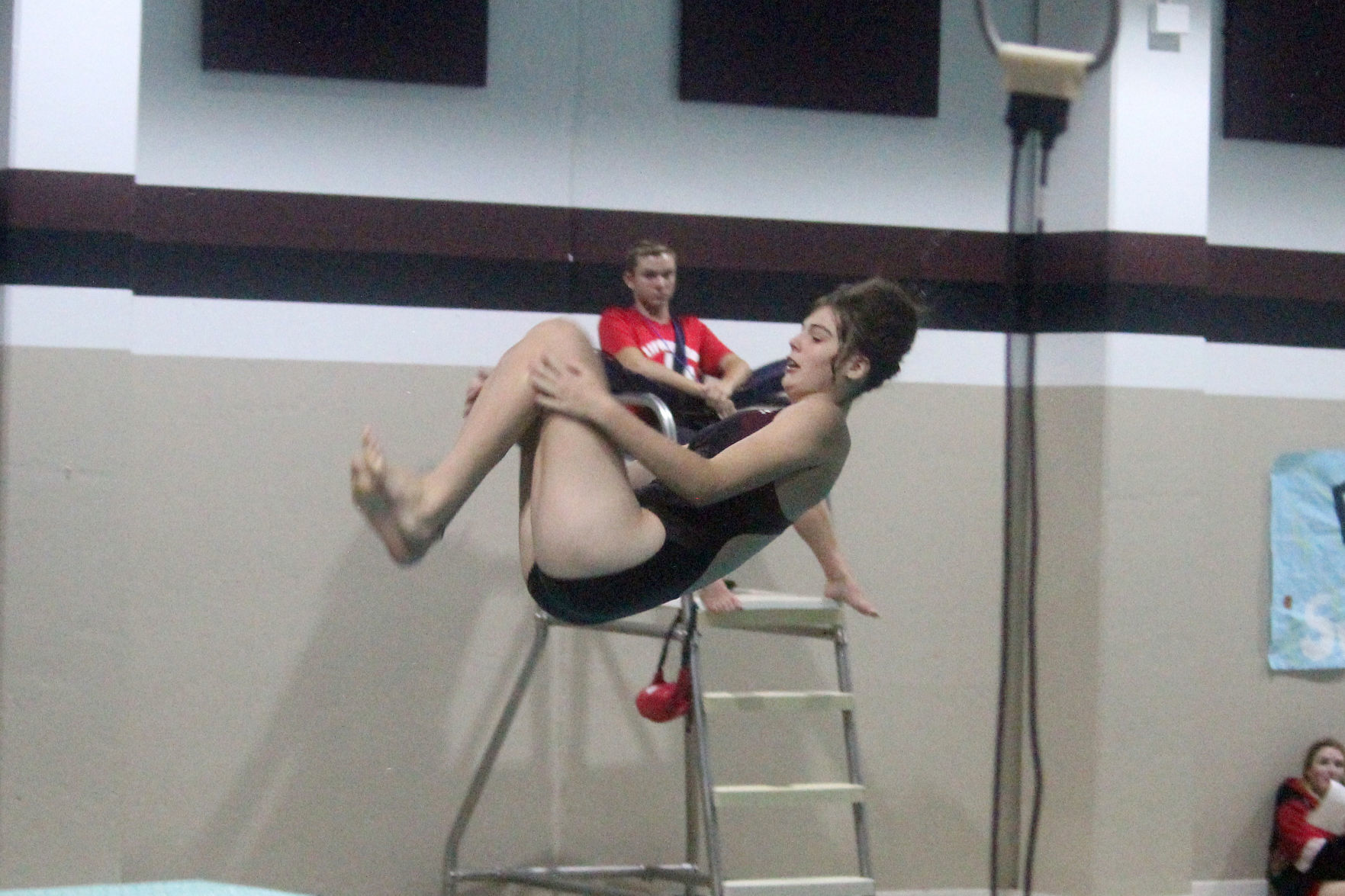 Menomonie girls swim and dive triangular 9-24-19